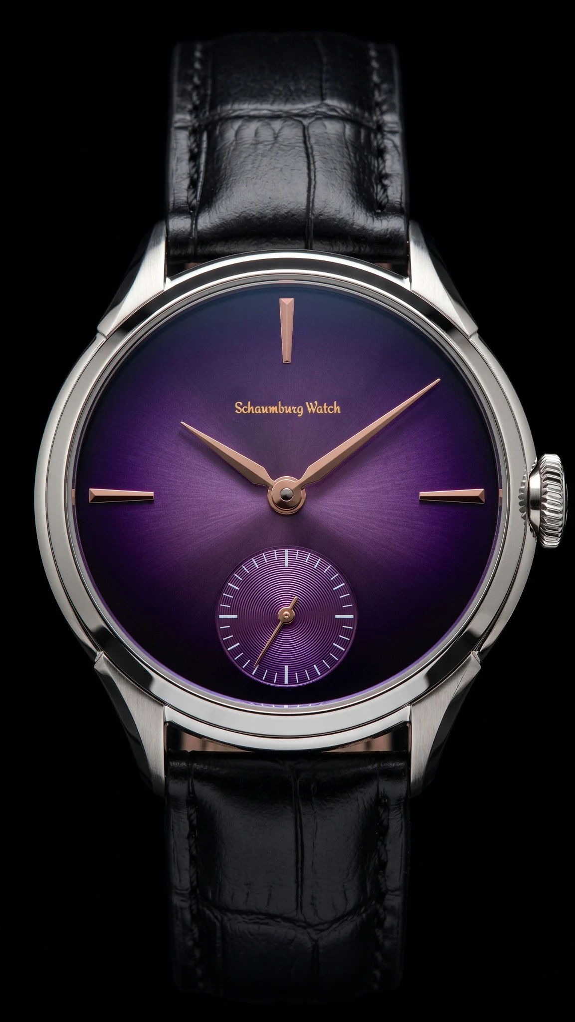 Schaumburg Watch Horizon Amethyst