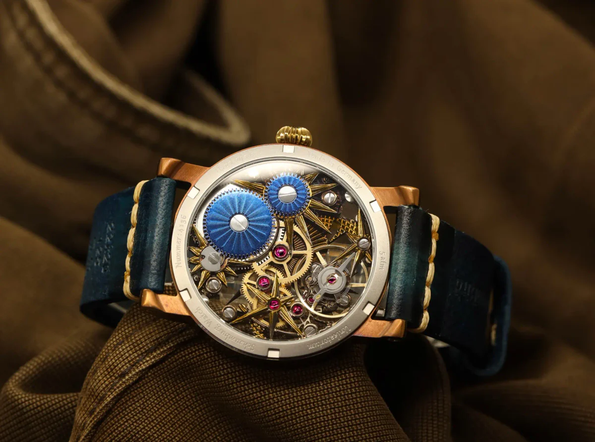 Rückseite der Vintage handmade als Vorlage der Werkbearbeitung
