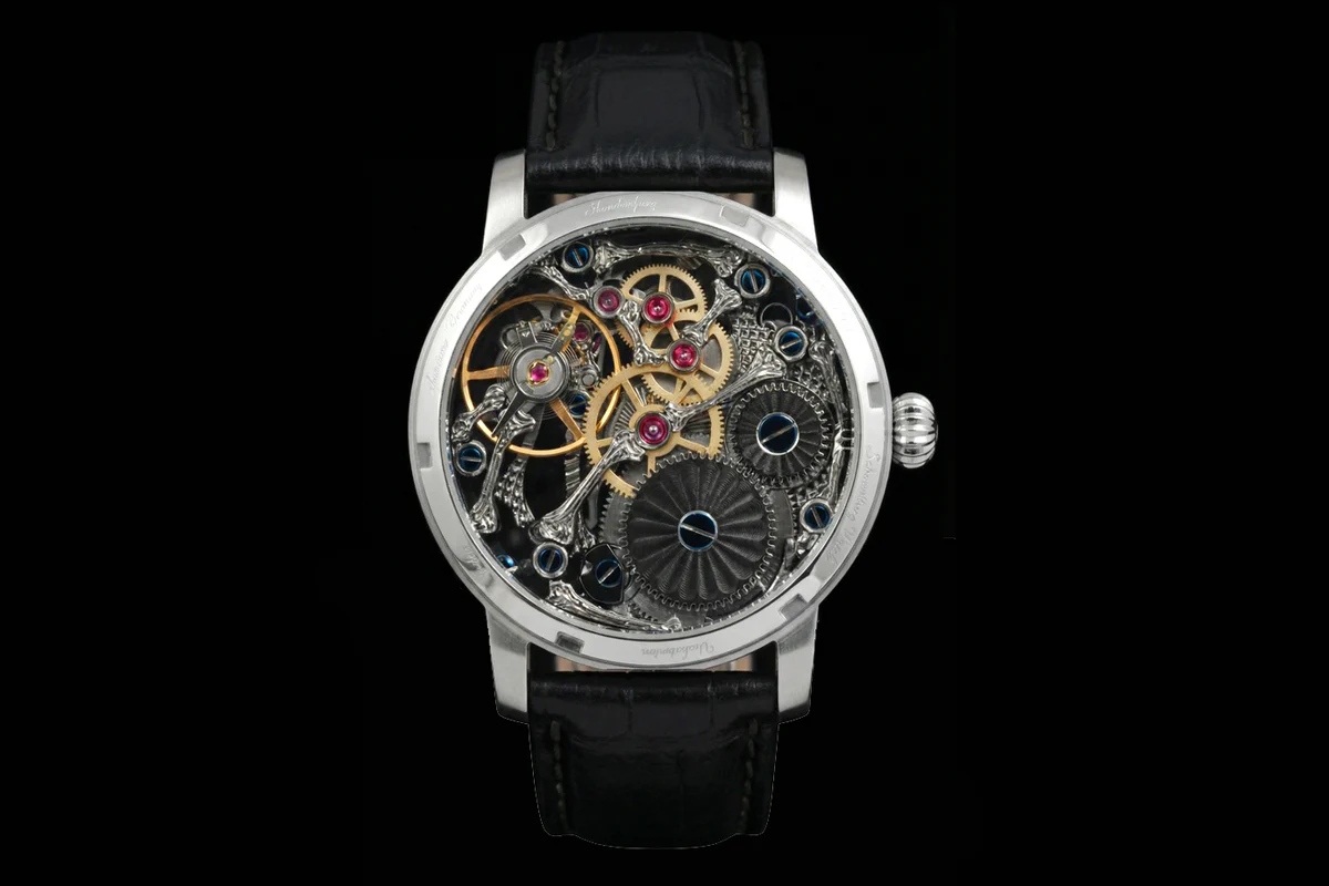 Rückseite der Paläonhorologie als Vorlage der Werkbearbeitung