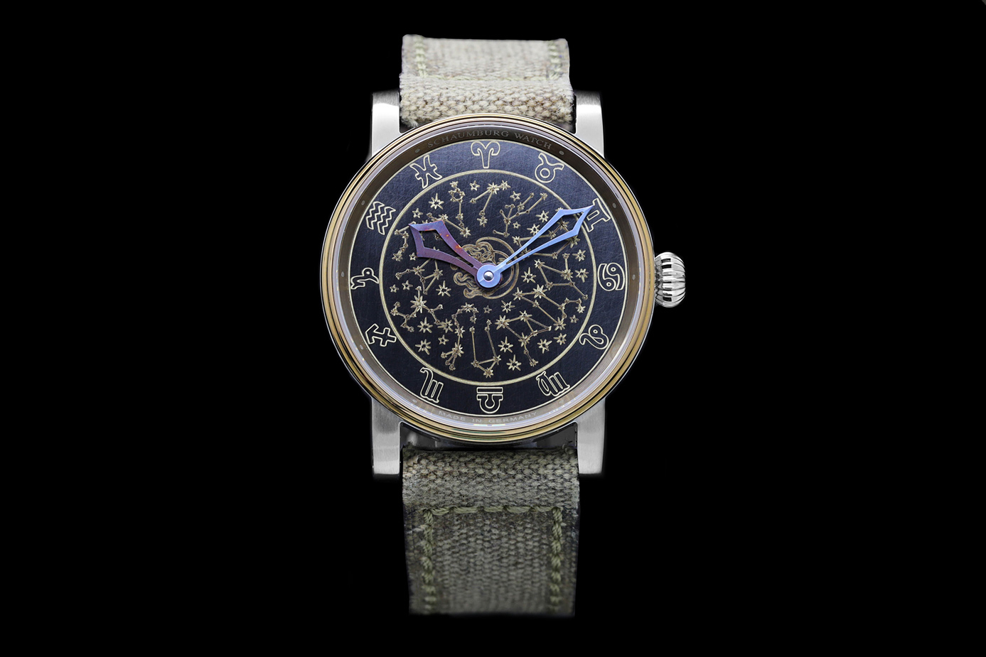 Schaumburg Watch Horoscopium in Frontansicht
