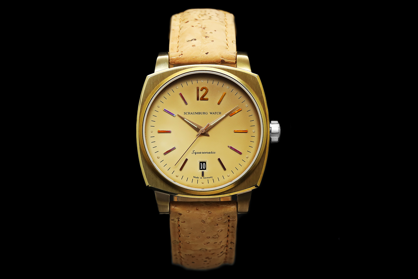 Schaumburg Watch Squarematic Antiqor