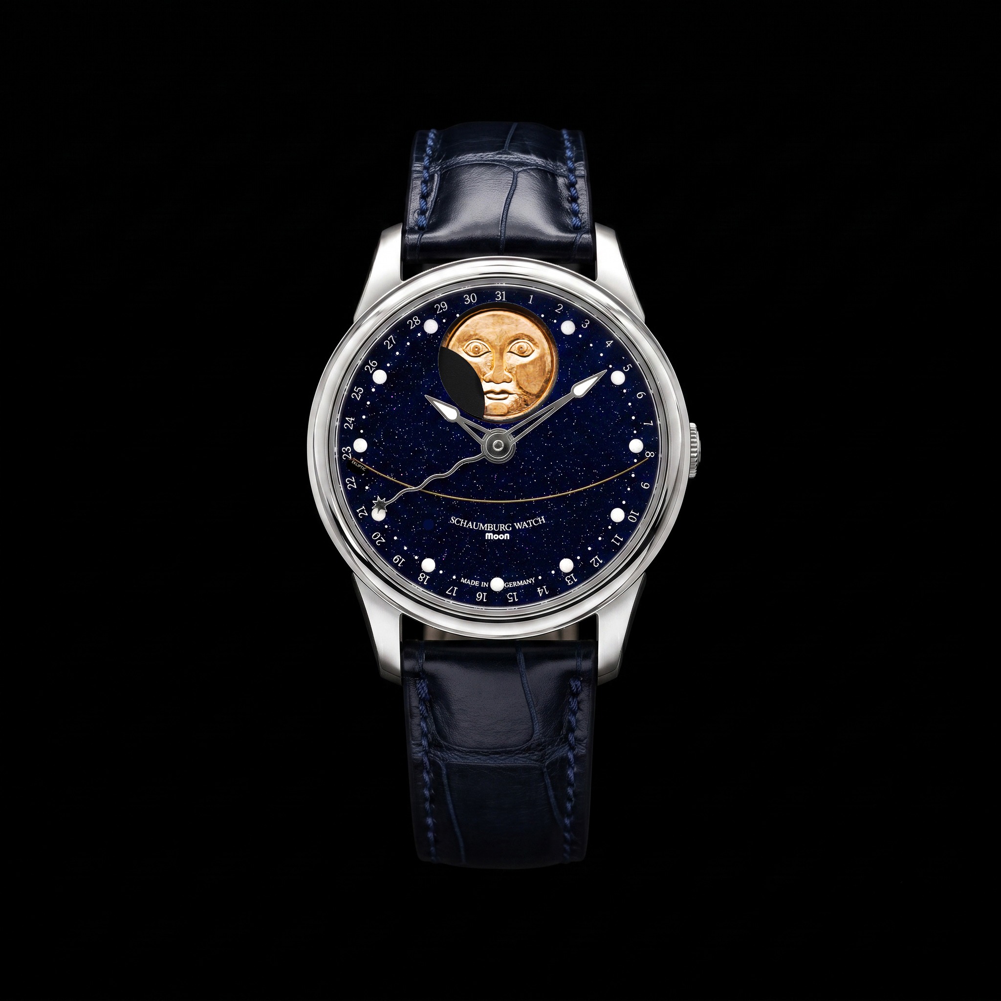 Schaumburg Watch MooN Galaxy handmade
