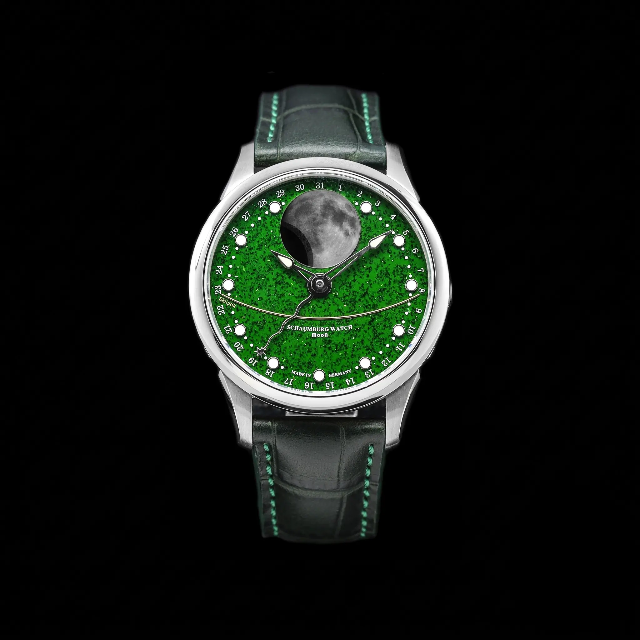 Schaumburg Watch MooN Aventurine