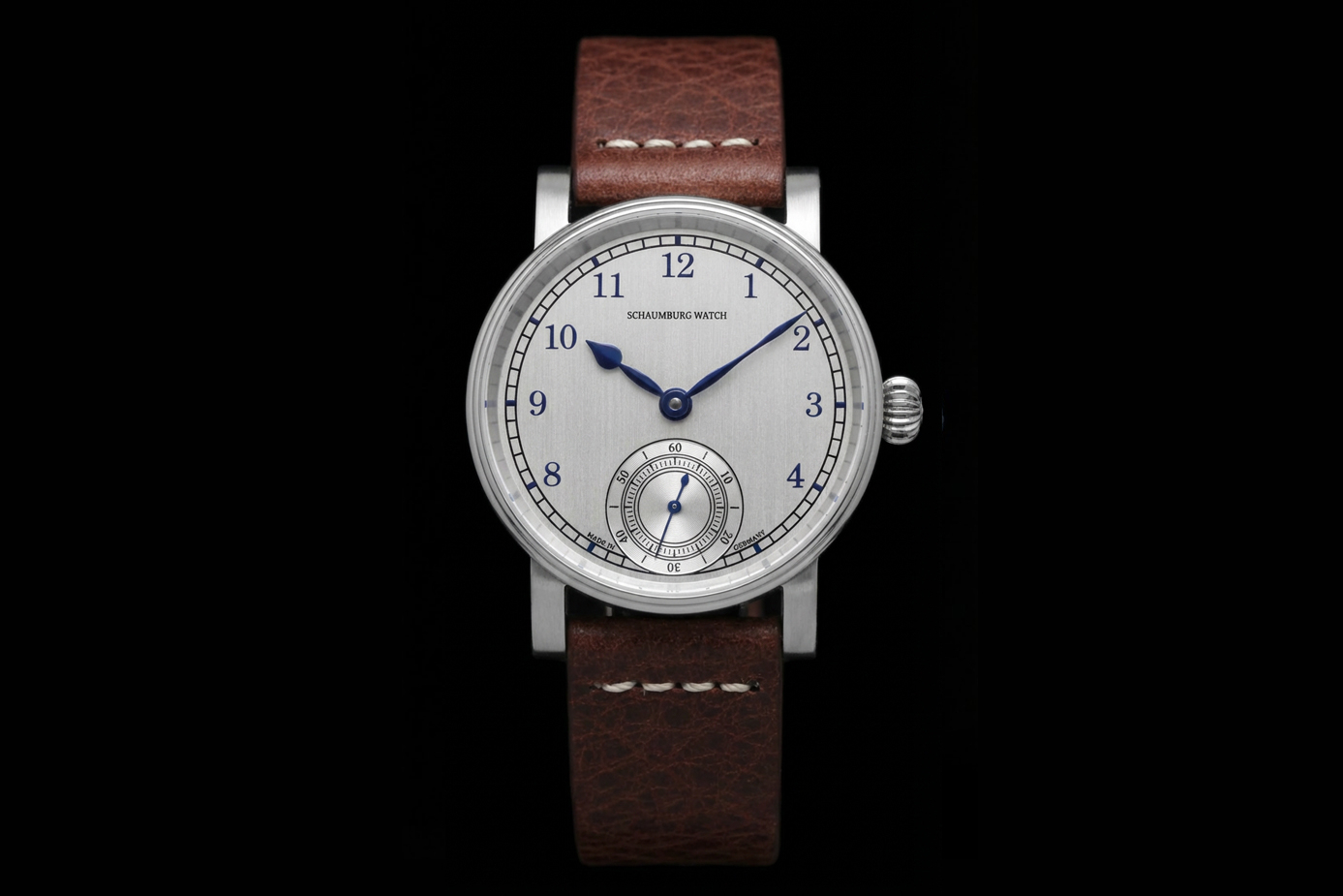 Schaumburg Watch Marine in schräger Ansicht