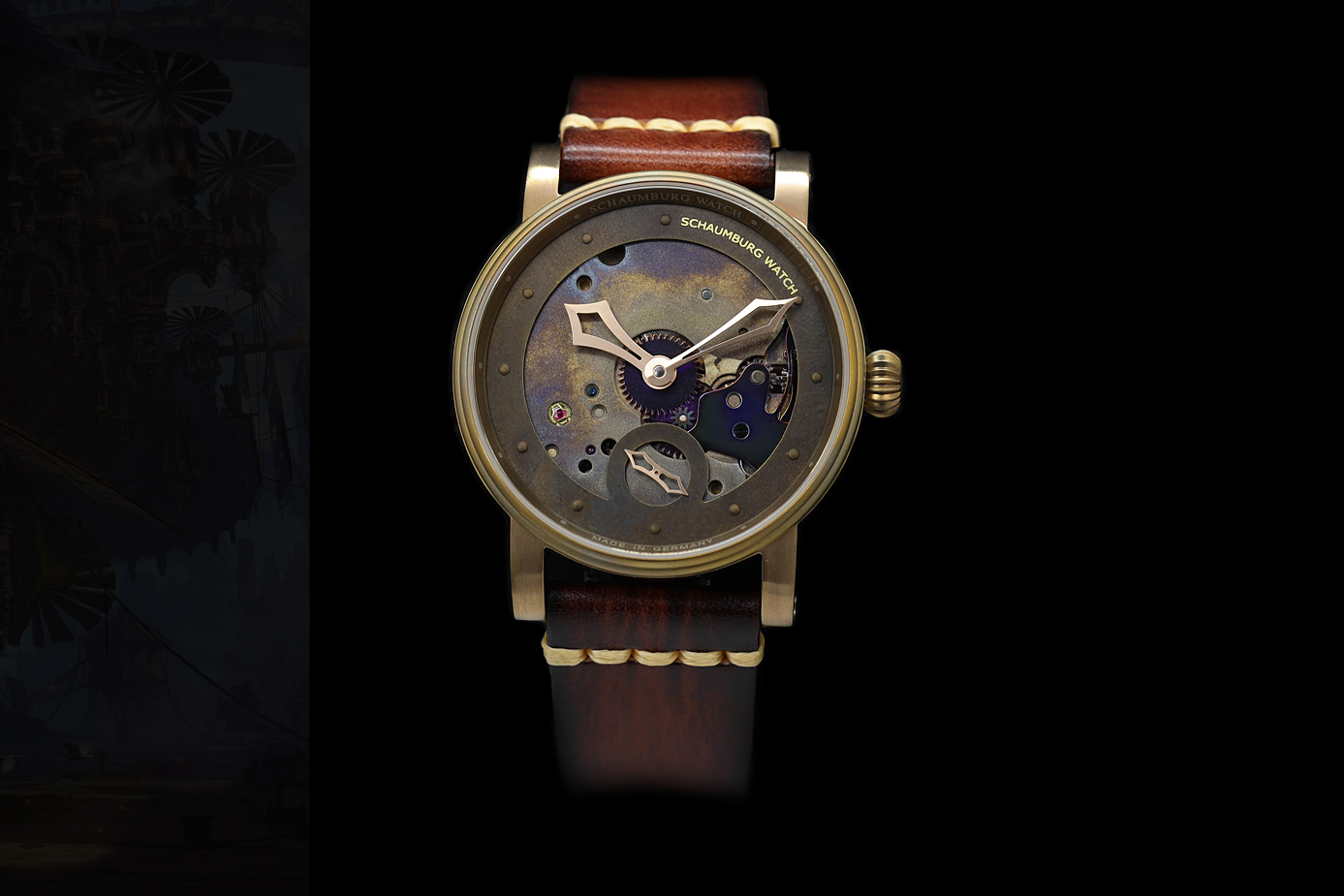 Schaumburg Watch SteamPunk ReCreation V