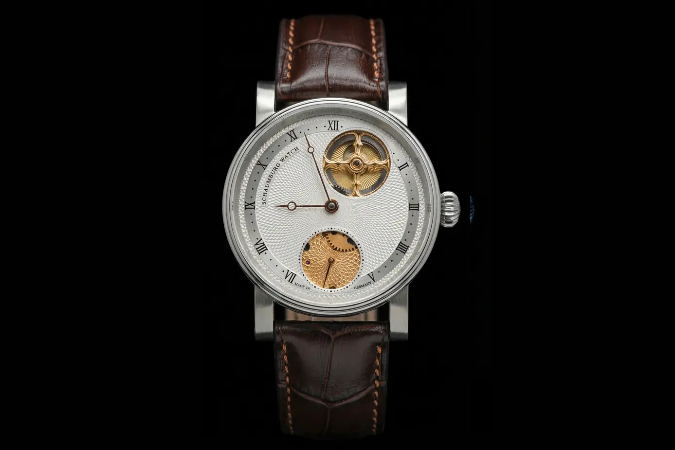 Schaumburg Watch Classic III in schräger Ansicht