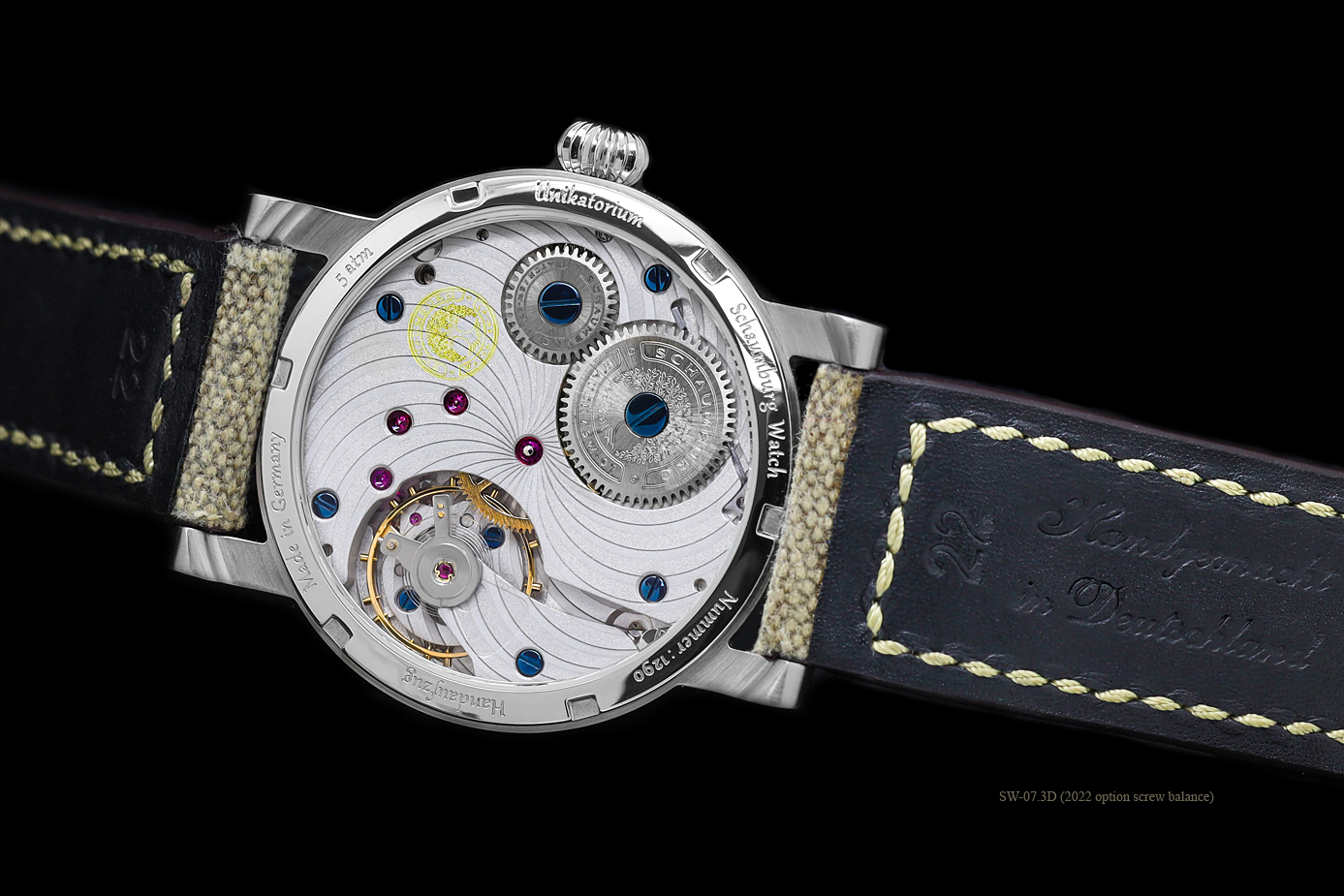 Handaufzugswerk SW-07.1 der Classic III